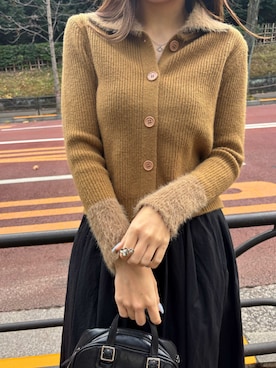 「Doula Doula（ドゥーラドゥーラ）のアイテム」を使った、douladoulaさん（レディース・162cm）の冬コーディネート