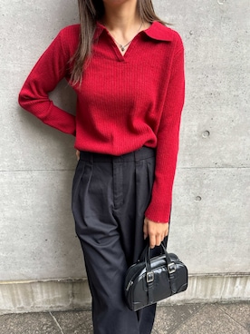 「Girly Doll（ガーリードール）のアイテム」を使った、douladoulaさん（レディース・162cm）の秋コーディネート