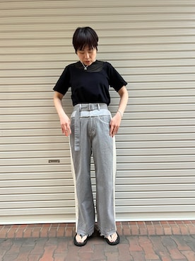 「THE KEIJI（ザ ケイジ）のアイテム」を使った、funayamaさん（レディース・163cm）の春コーディネート