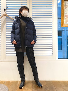 funayamaさん（レディース・163cm）の冬コーディネート