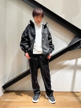 「B'2nd（ビーセカンド）のアイテム」を使った、funayamaさん（レディース・163cm）の冬コーディネート