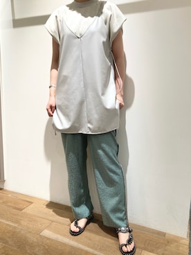 funayamaさん（レディース・163cm）の夏コーディネート