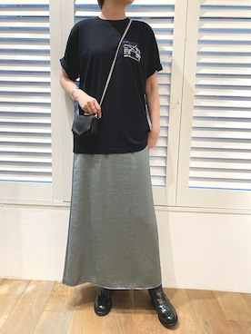 「B'2nd（ビーセカンド）のアイテム（財布/小物）」を使った、funayamaさん（レディース・163cm）の夏コーディネート