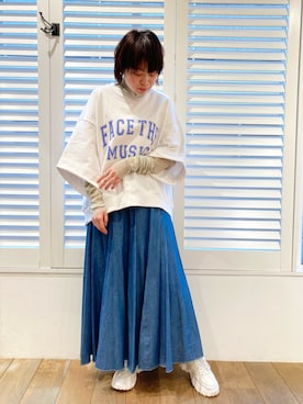 funayamaさん（レディース・163cm）の春コーディネート