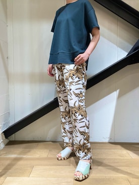 「VEGE（ベジ）のアイテム」を使った、funayamaさん（レディース・163cm）の夏コーディネート