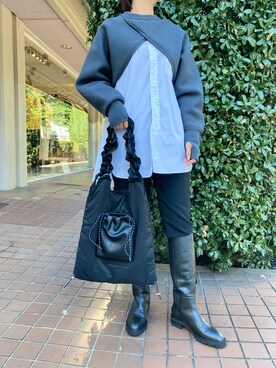 funayamaさん（レディース・163cm）の秋コーディネート