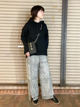 funayamaさん(レディース・163cm)の冬コーディネート