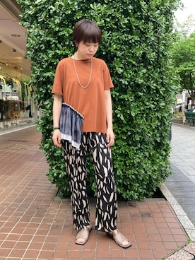 funayamaさん（レディース・163cm）の春コーディネート