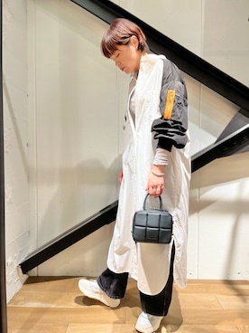 「D.A.T.E.（デイト）のアイテム」を使った、funayamaさん（レディース・163cm）の秋コーディネート