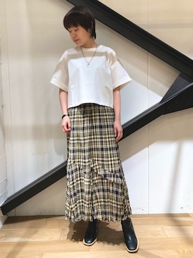 funayamaさん（レディース・163cm）の夏コーディネート