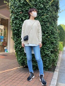 「B'2nd（ビーセカンド）のアイテム（財布/小物）」を使った、funayamaさん（レディース・163cm）の夏コーディネート