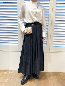 「IJIIT&Co.（イジットアンドコー）のアイテム」を使った、funayamaさん（レディース・163cm）の夏コーディネート