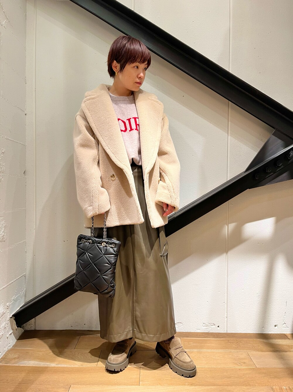 Munich ウールシープボアムートンピーコート Munich（ミューニック）の「Munich（ミューニック）ウール