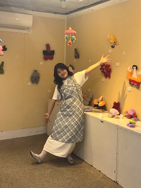 「KBF（ケイビーエフ）のアイテム（ジャケット/アウター）」を使った、アイさん（レディース・158cm）の秋コーディネート