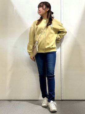 「C17（シーセブンティーン）のアイテム」を使った、まゆげさん（レディース・157cm）の秋コーディネート