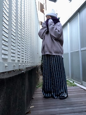 kana9さん（レディース・157cm）の冬コーディネート