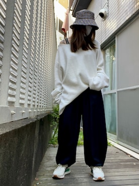 「HeRIN.CYE（ヘリンドットサイ）のアイテム」を使った、kana9さん（レディース・157cm）の春コーディネート