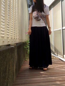 kana9さん（レディース・157cm）の夏コーディネート