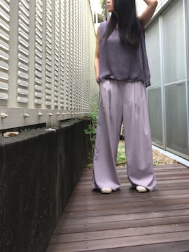 「LAPS（ラプス）のアイテム」を使った、kana9さん（レディース・157cm）の秋コーディネート