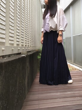 「Scrap Book（スクラップブック）のアイテム（リング）」を使った、kana9さん（レディース・157cm）の秋コーディネート