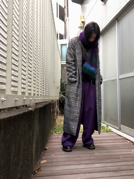 kana9さん（レディース・157cm）の冬コーディネート