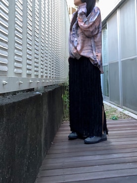 「Scrap Book（スクラップブック）のアイテム（リング）」を使った、kana9さん（レディース・157cm）の秋コーディネート