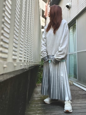 「antiqua（アンティカ）のアイテム」を使った、kana9さん（レディース・157cm）の秋コーディネート