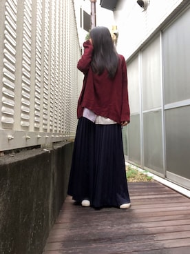 kana9さん（レディース・157cm）の秋コーディネート