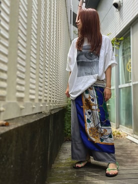 「JOURNAL STANDARD（ジャーナルスタンダード）のアイテム」を使った、kana9さん（レディース・157cm）の夏コーディネート