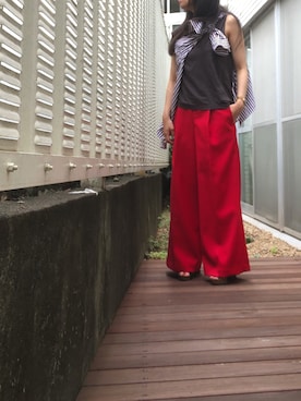 kana9さん（レディース・157cm）の夏コーディネート