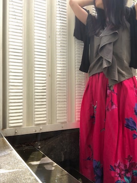 「ZURI（ズリ）のアイテム」を使った、kana9さん（レディース・157cm）の夏コーディネート