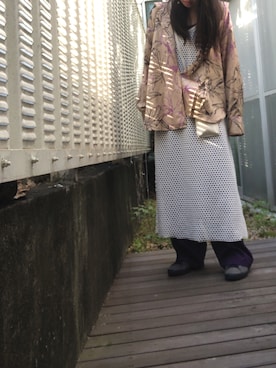 「MARTE（マルテ）のアイテム」を使った、kana9さん（レディース・157cm）の春コーディネート
