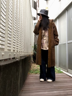 kana9さん（レディース・157cm）の冬コーディネート