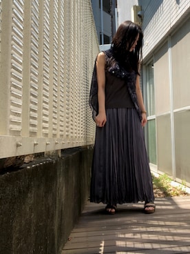 kana9さん（レディース・157cm）の夏コーディネート