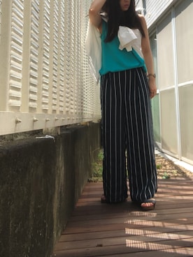 kana9さん（レディース・157cm）の夏コーディネート