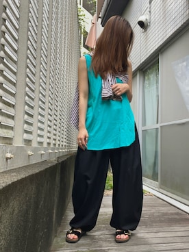 kana9さん（レディース・157cm）の夏コーディネート