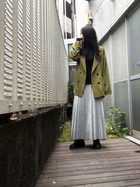 kana9さん（レディース・157cm）の春コーディネート