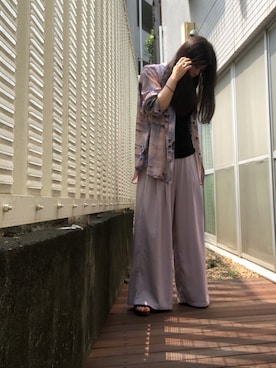 kana9さん（レディース・157cm）の夏コーディネート