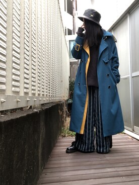 kana9さん（レディース・157cm）の冬コーディネート