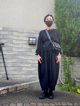 「KOOS（コース）のアイテム」を使った、ニャンベさん（レディース・161cm）の夏コーディネート