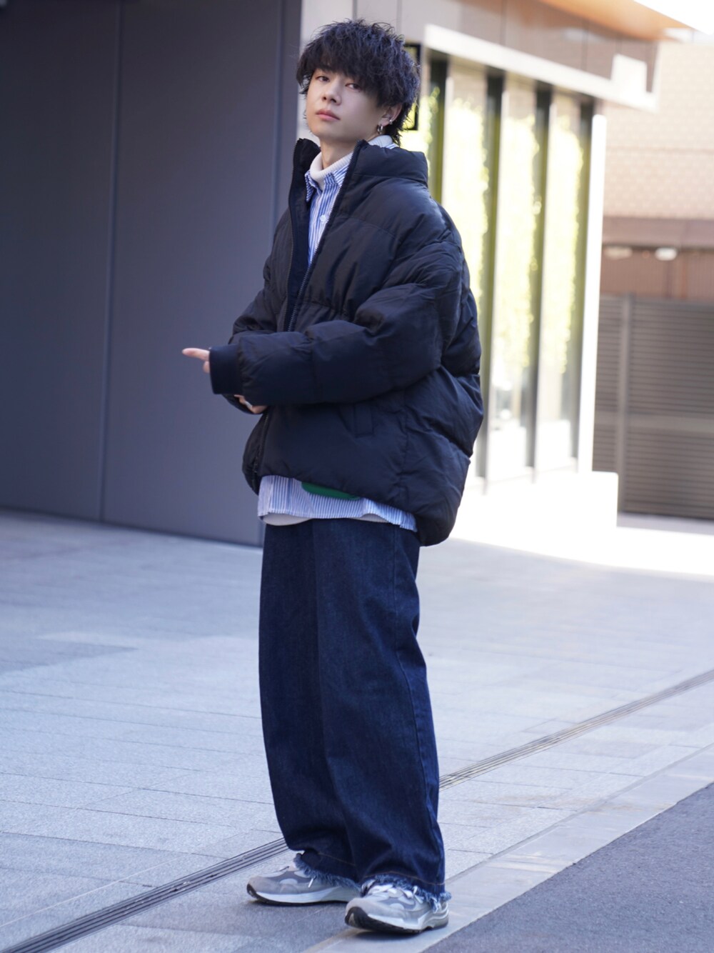 ゆーすけ｜ADAMASTEのダウンジャケット/コートを使ったコーディネート
