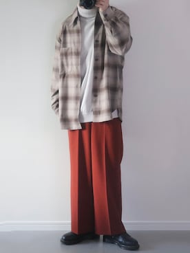 「adamaste」｜ゆーすけさん（メンズ・165cm）の秋コーディネート