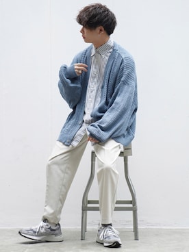 「adamaste」｜ゆーすけさん（メンズ・165cm）の秋コーディネート