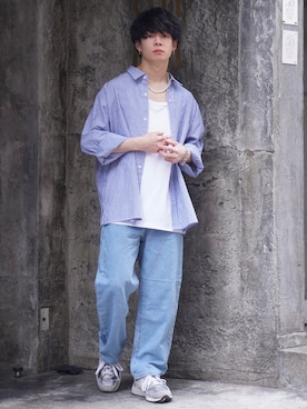 「アンカースミス」｜ゆーすけさん（メンズ・165cm）の春コーディネート