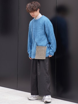 「my beautiful landlet（マイビューティフルランドレット）のアイテム（バッグ）」を使った、ゆーすけさん（メンズ・165cm）の秋コーディネート