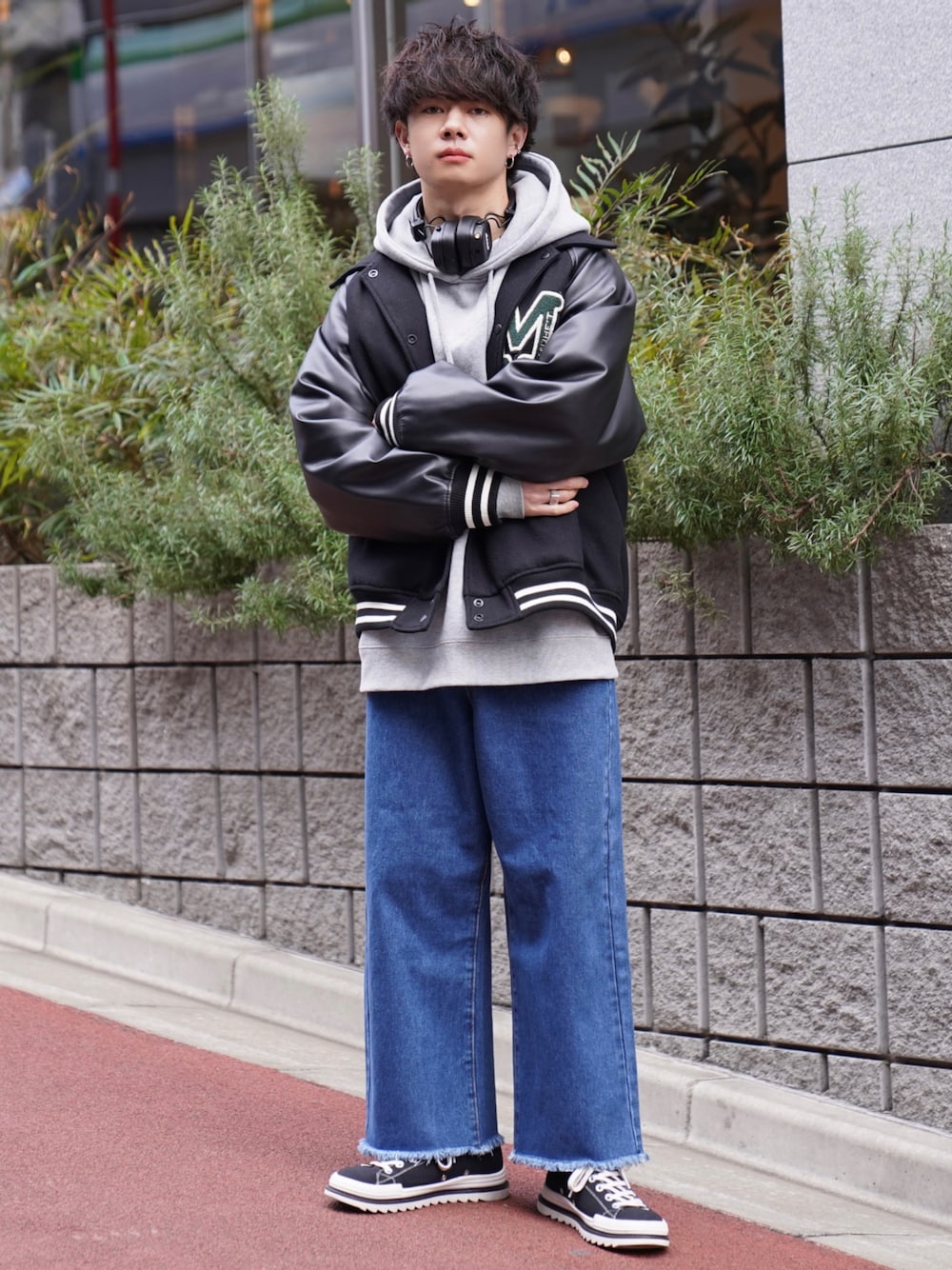 ゆーすけ｜MUHETのスタジャンを使ったコーディネート - WEAR