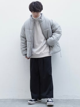 「ADAMASTE（アダマスト）のアイテム（ジャケット/アウター）」を使った、ゆーすけさん（メンズ・165cm）の冬コーディネート