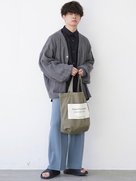 「adamaste」｜ゆーすけさん（メンズ・165cm）の秋コーディネート