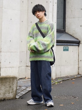 「soerte」｜「アイテム（アクセサリー）」を使った、ゆーすけさん（メンズ・165cm）の冬コーディネート