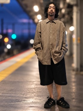 「KEEN（キーン）のアイテム」を使った、OGAさん（メンズ・169cm）の秋コーディネート